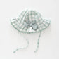 Green Gingham Baby Hat Ollies Place