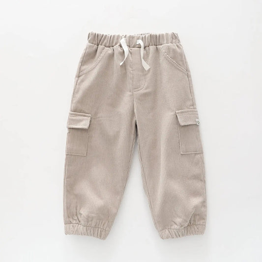 Grey Cargo Cord Pants Ollies Place