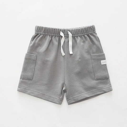 Grey Cotton Shorts Ollies Place