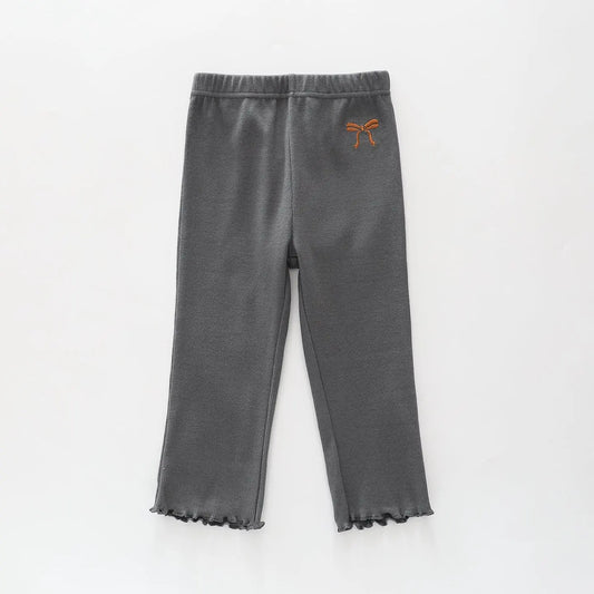 Grey Rib Legging Pants Ollies Place