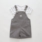 Grey Shortalls Set Ollies Place