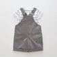Grey Shortalls Set Ollies Place