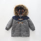 Grey, Boys Hooded Puffer Jacket Ollies Place