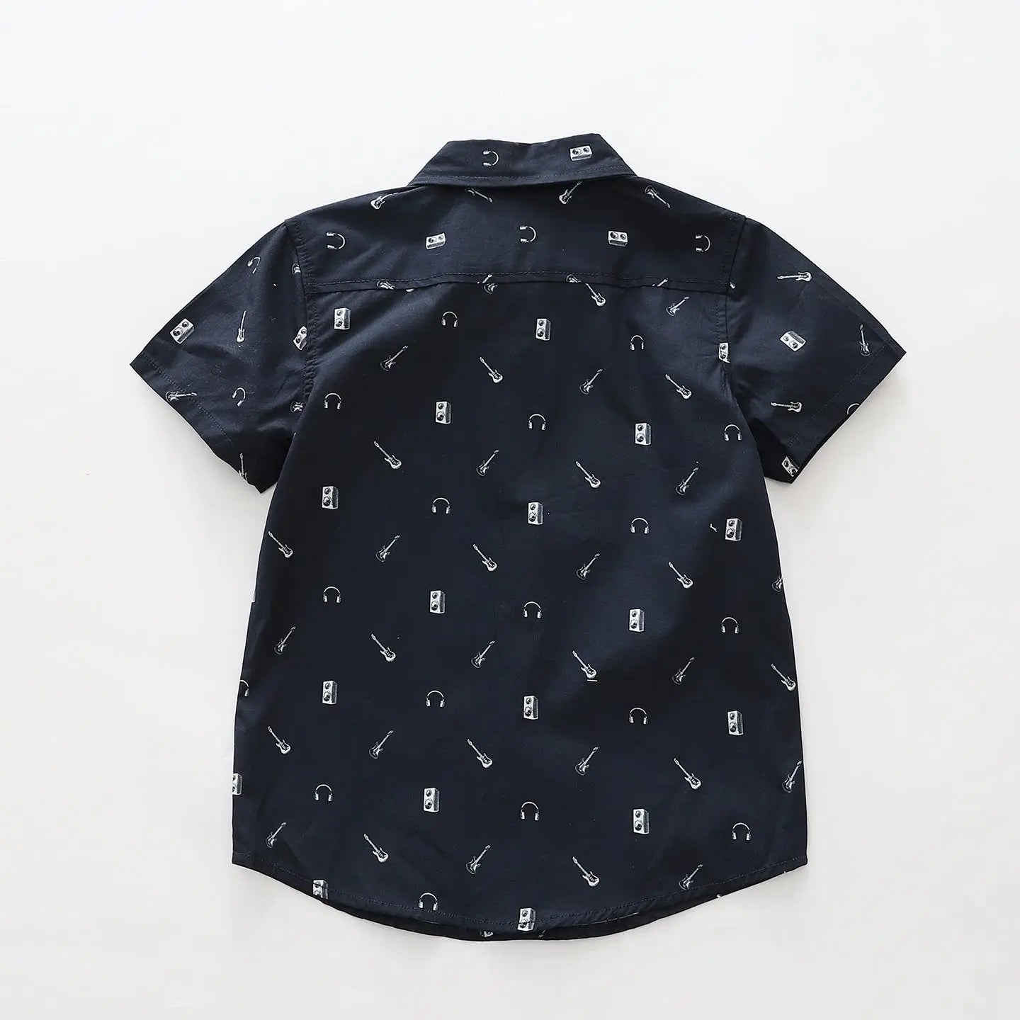 Guitar Print Shirt Ollies Place