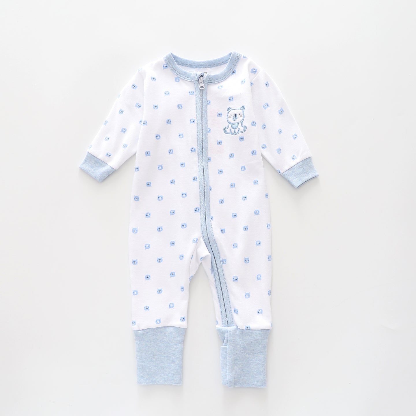 Premmie Bear, Baby Boy Romper Ollies Place