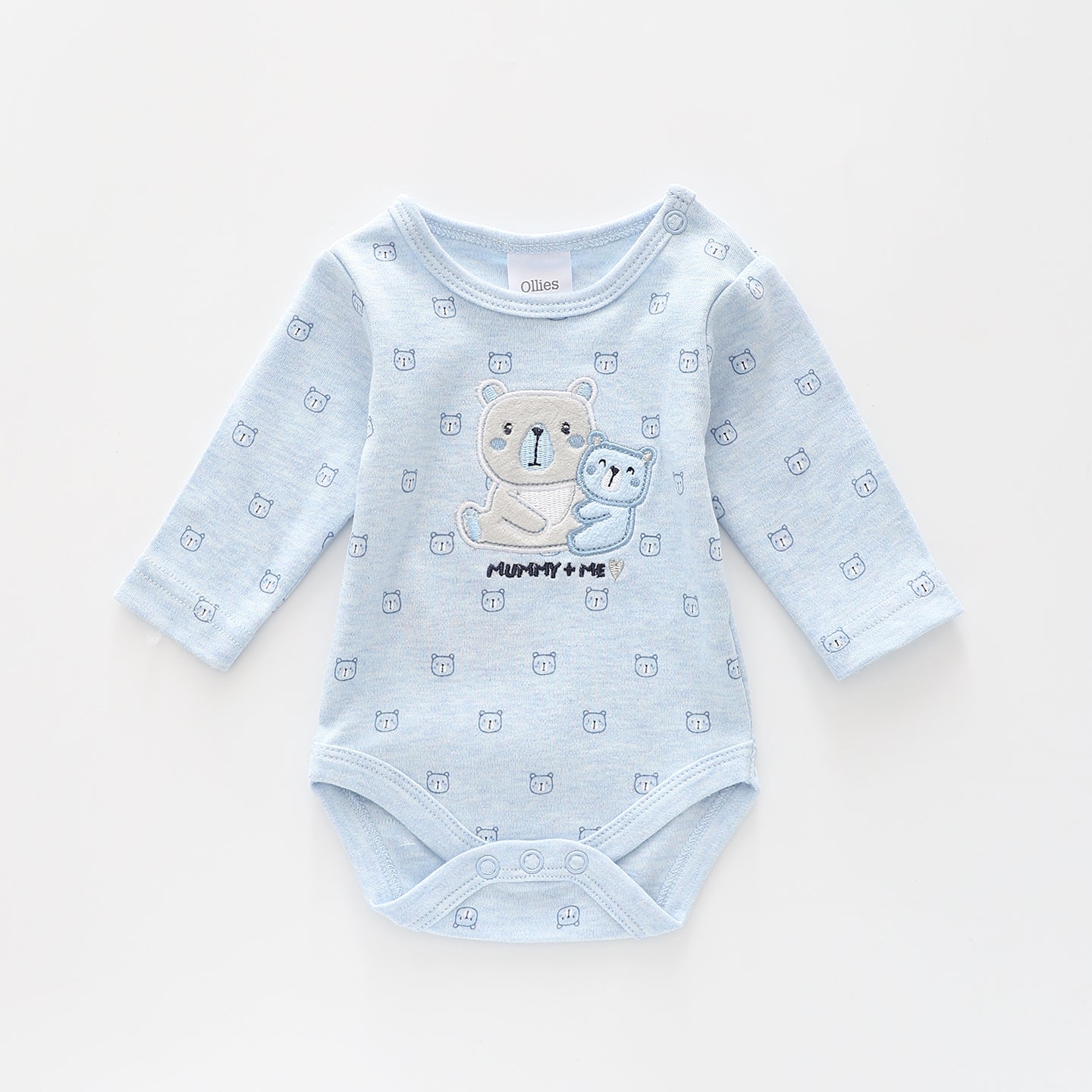 Premmie Bear, Baby Boy Bodysuit Ollies Place