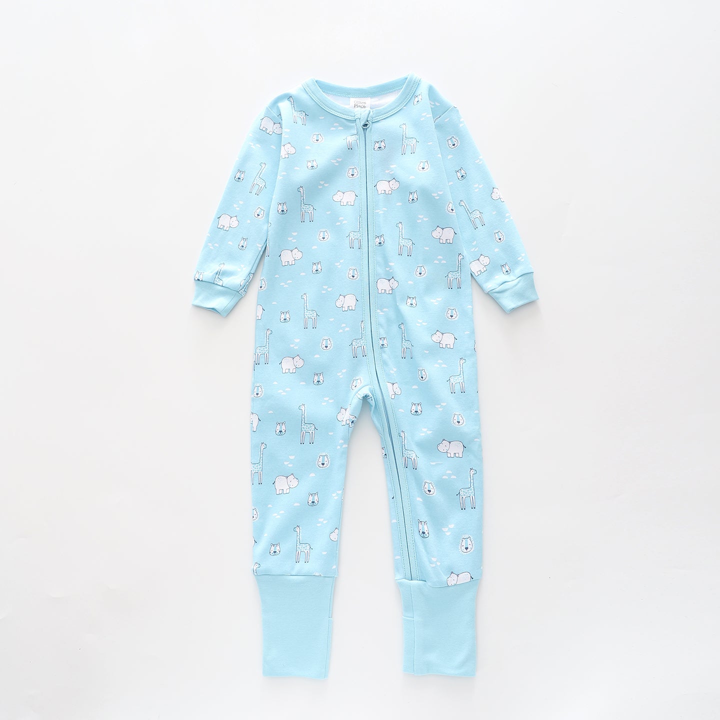 Little Hippo, Baby Boys Romper Ollies Place