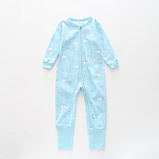 Little Hippo, Baby Boys Romper Ollies Place