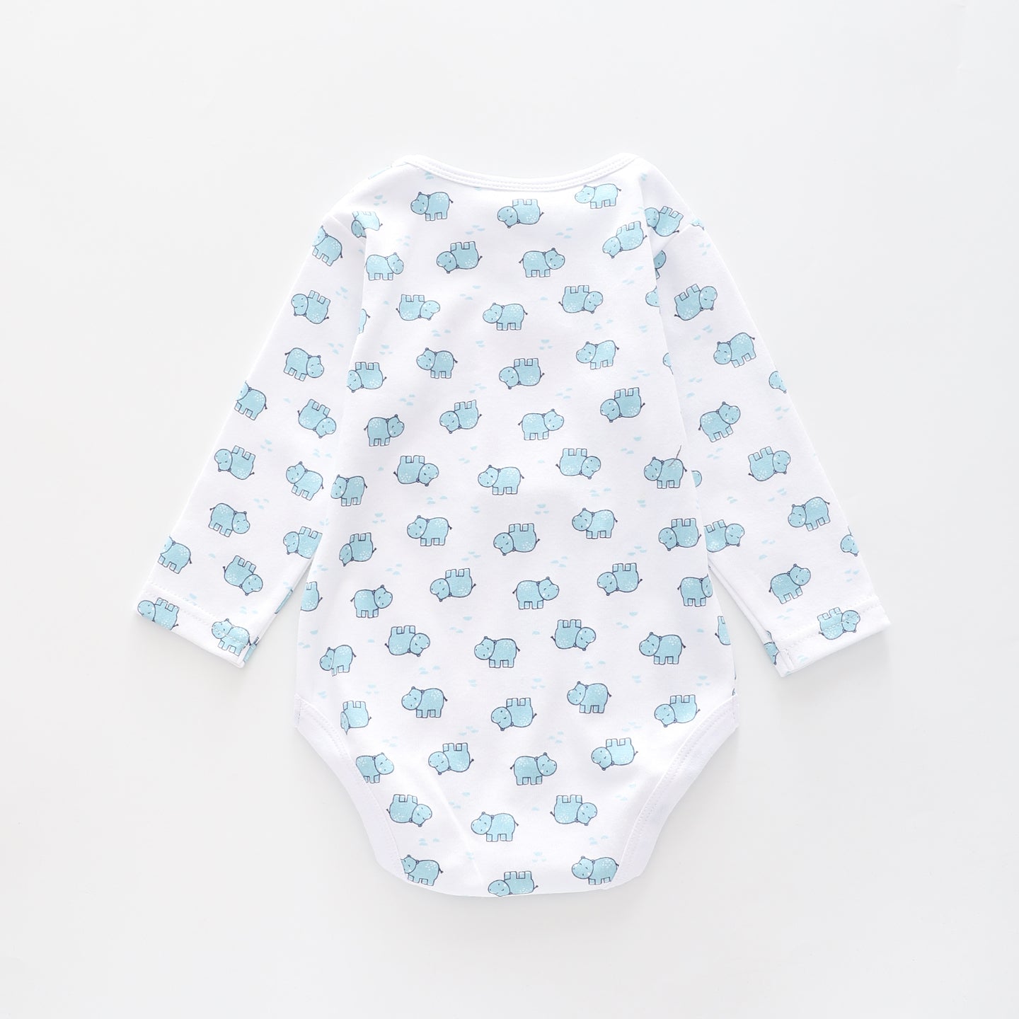 Little Hippo, Baby Boys Bodysuit Ollies Place