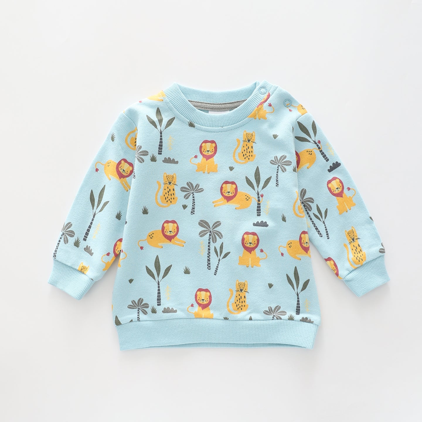 Jungle Cat, Baby Boys Sweat Top Ollies Place