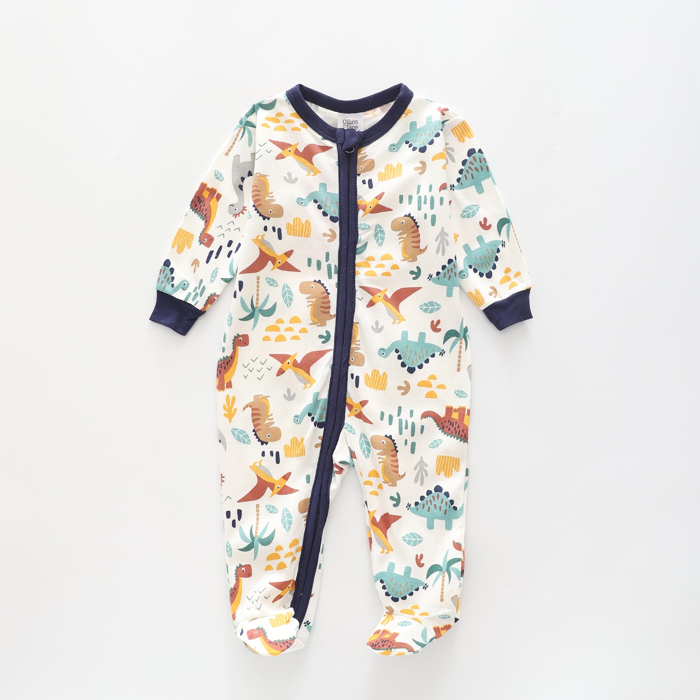 Dino Tales, Baby Boy Romper Ollies Place