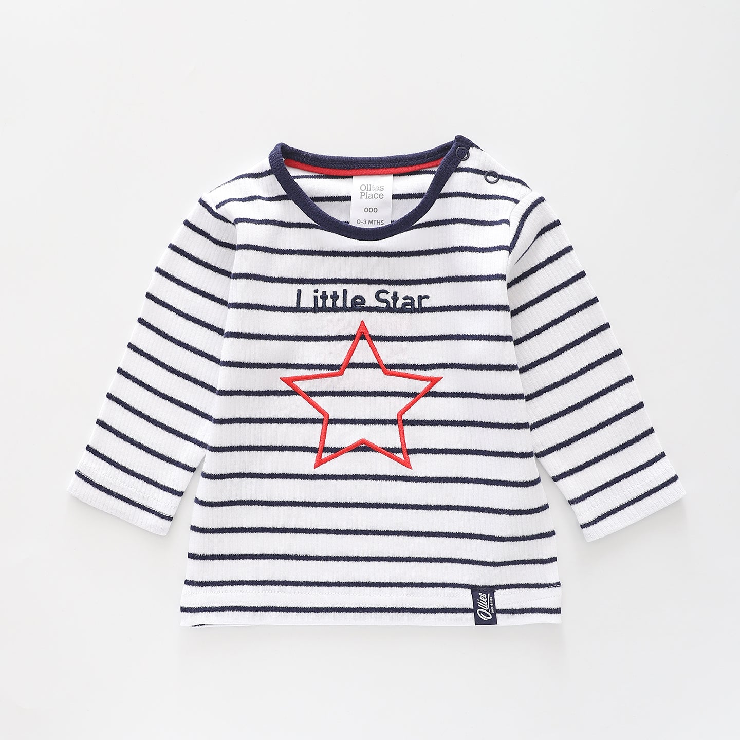 Little Star, Baby Boys Long Sleeve Top Ollies Place