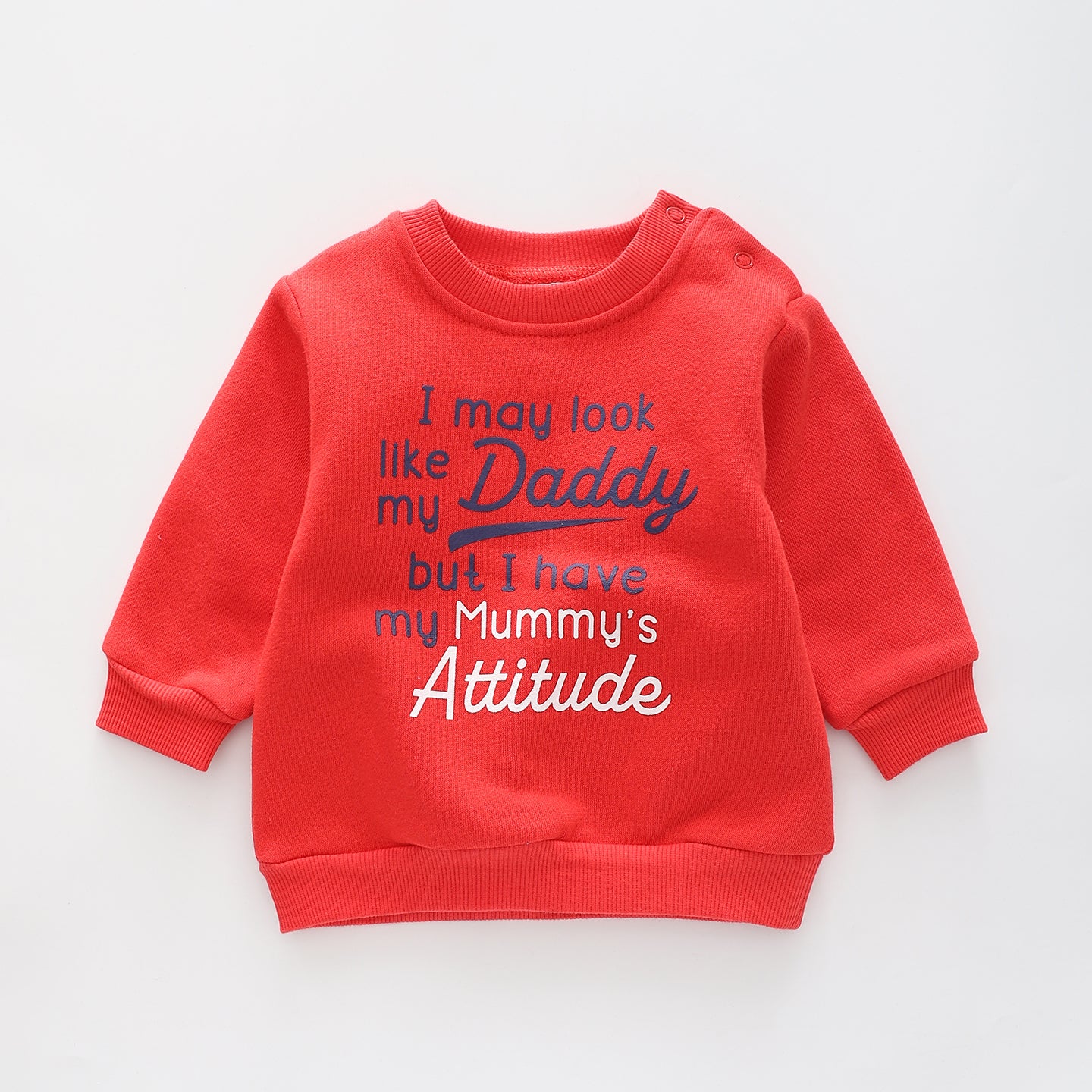 Mummys Attitude, Baby Boys Sweatshirt Ollies Place