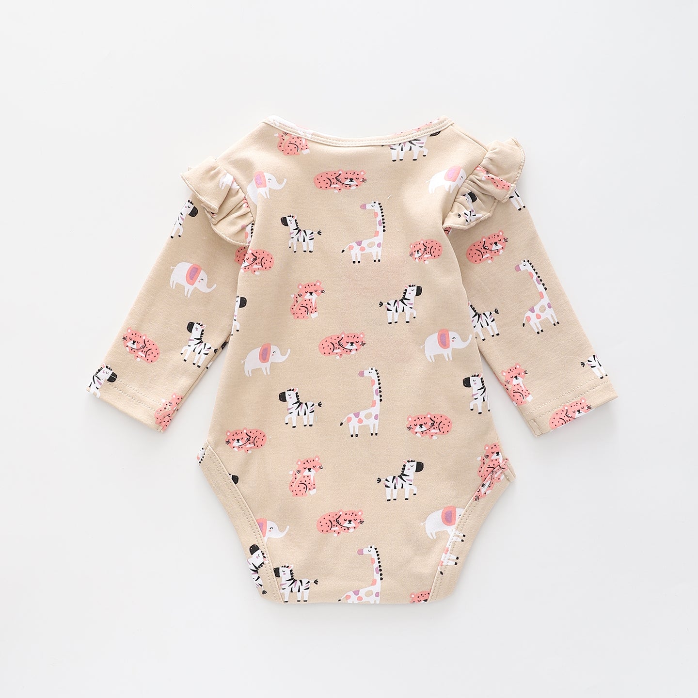 Giraffe Friends, Baby Girls Bodysuit Ollies Place