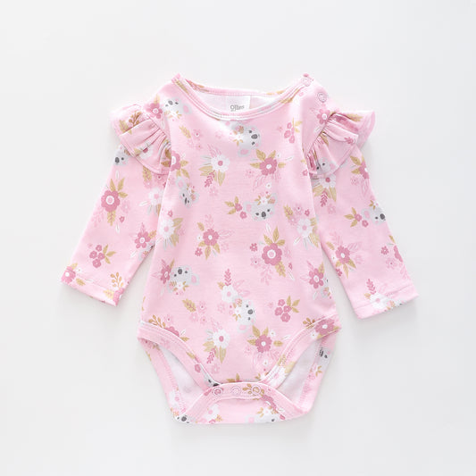 Little Miss Koala, Baby Girl Bodysuit Ollies Place