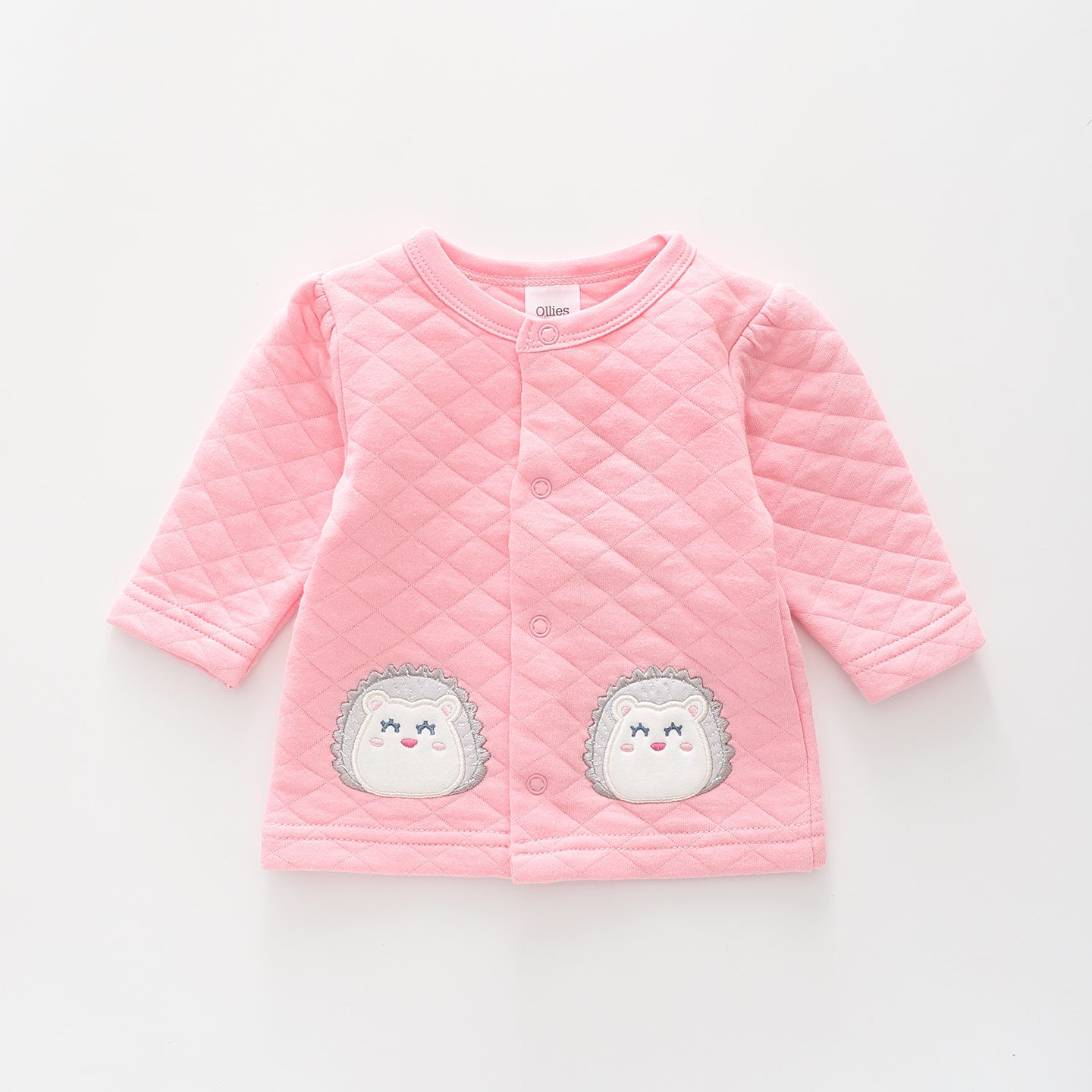 Pink Quilted Look, Baby Girl Cardigan Ollies Place