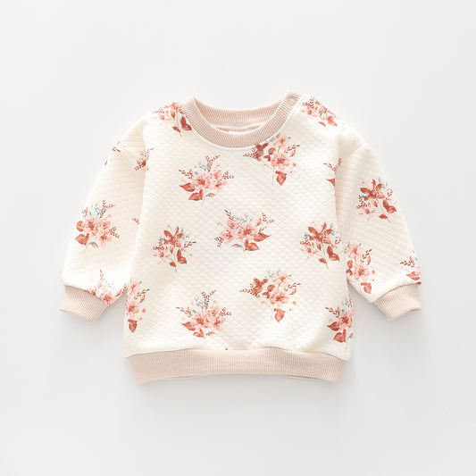 Autumn Rose, Baby Girls Sweat Top Ollies Place