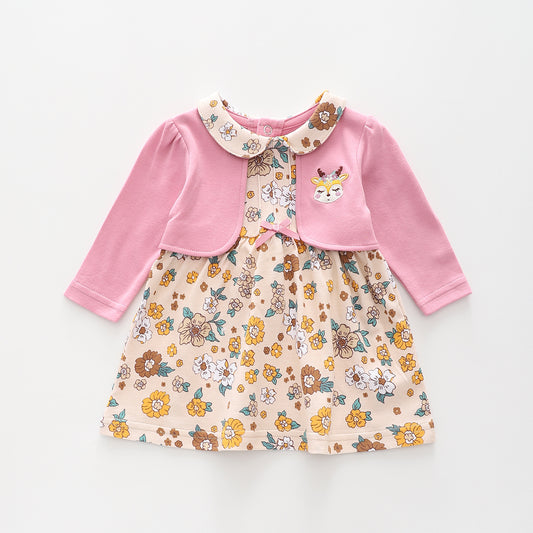 Vintage Deer, Baby Girls Dress Ollies Place