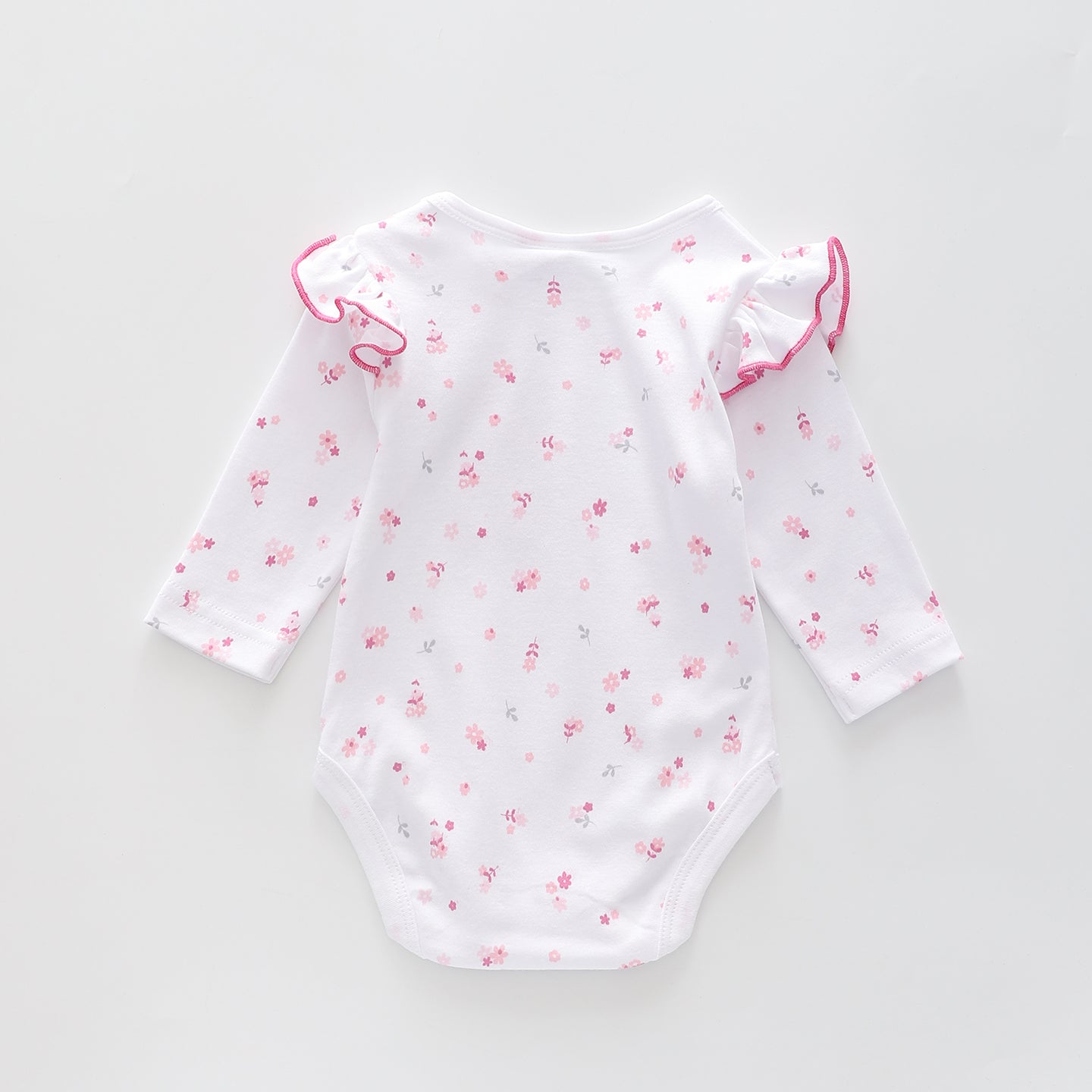 Ditsy Floral Print Bodysuit, Baby Girl Bodysuit Ollies Place