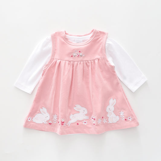 Little Bunny, Baby Girl Dress Set Ollies Place