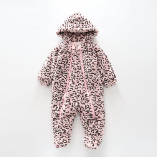 Animal Print, Baby Girls Snow Suit