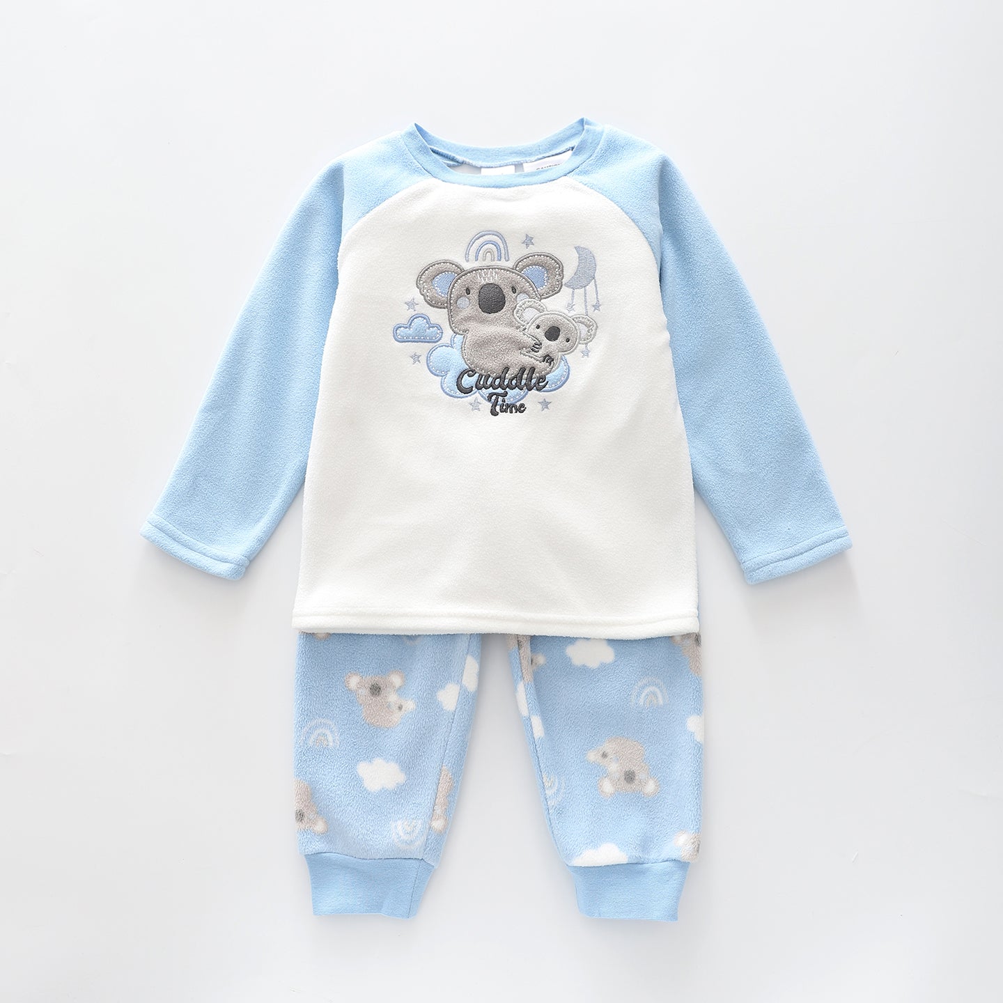 Cuddle Time, Infant Boys Fleece Pyjama Set Ollies Place