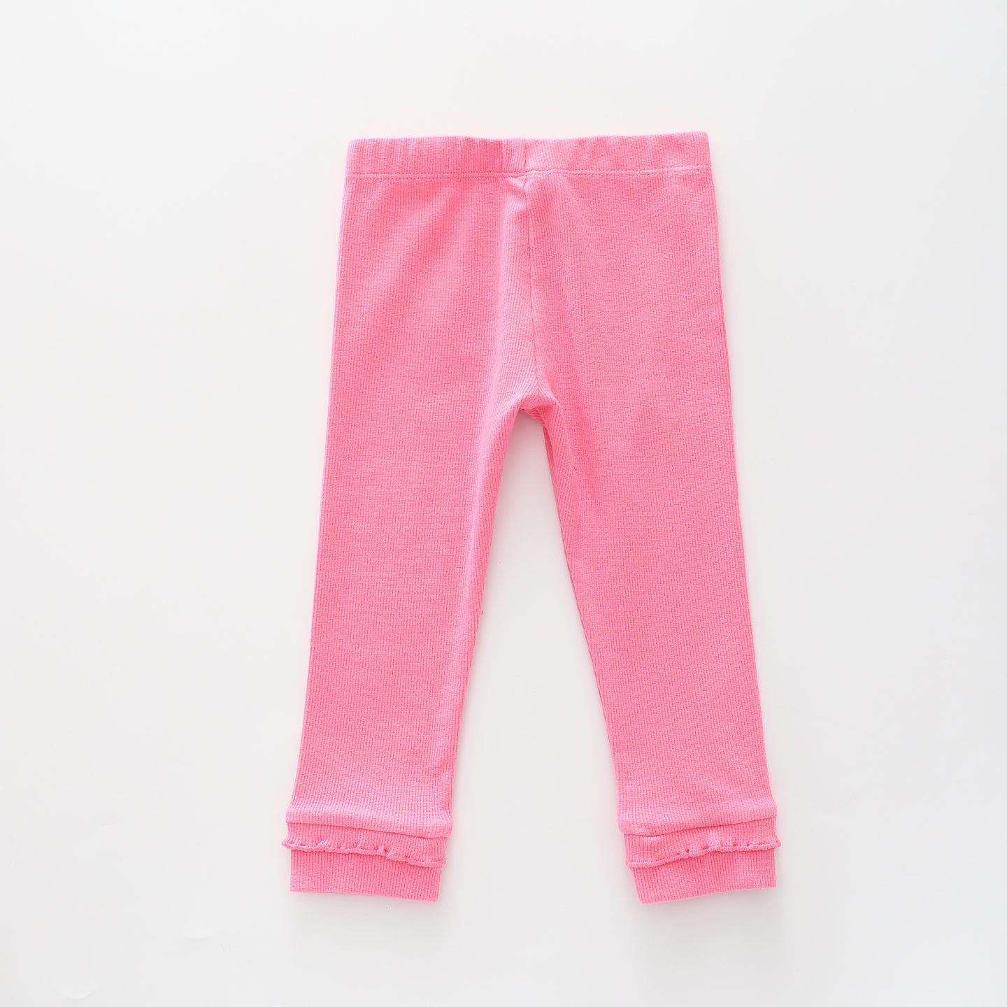 Pink Ribbed, Infant Girls Leggings Ollies Place