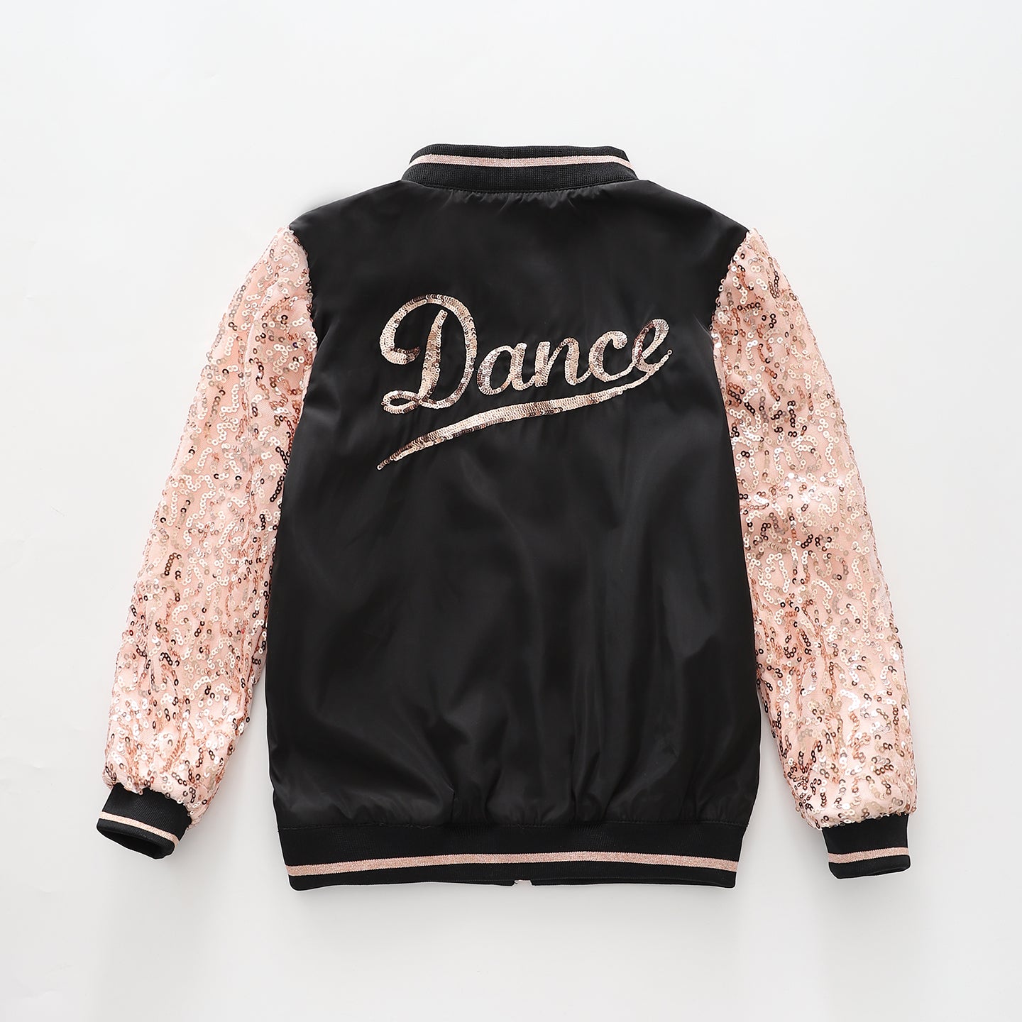 Dance, Girls Sequin Bomber Jacket