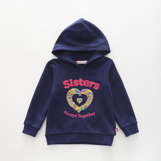 Sisters, Junior Girls Hoodie Ollies Place