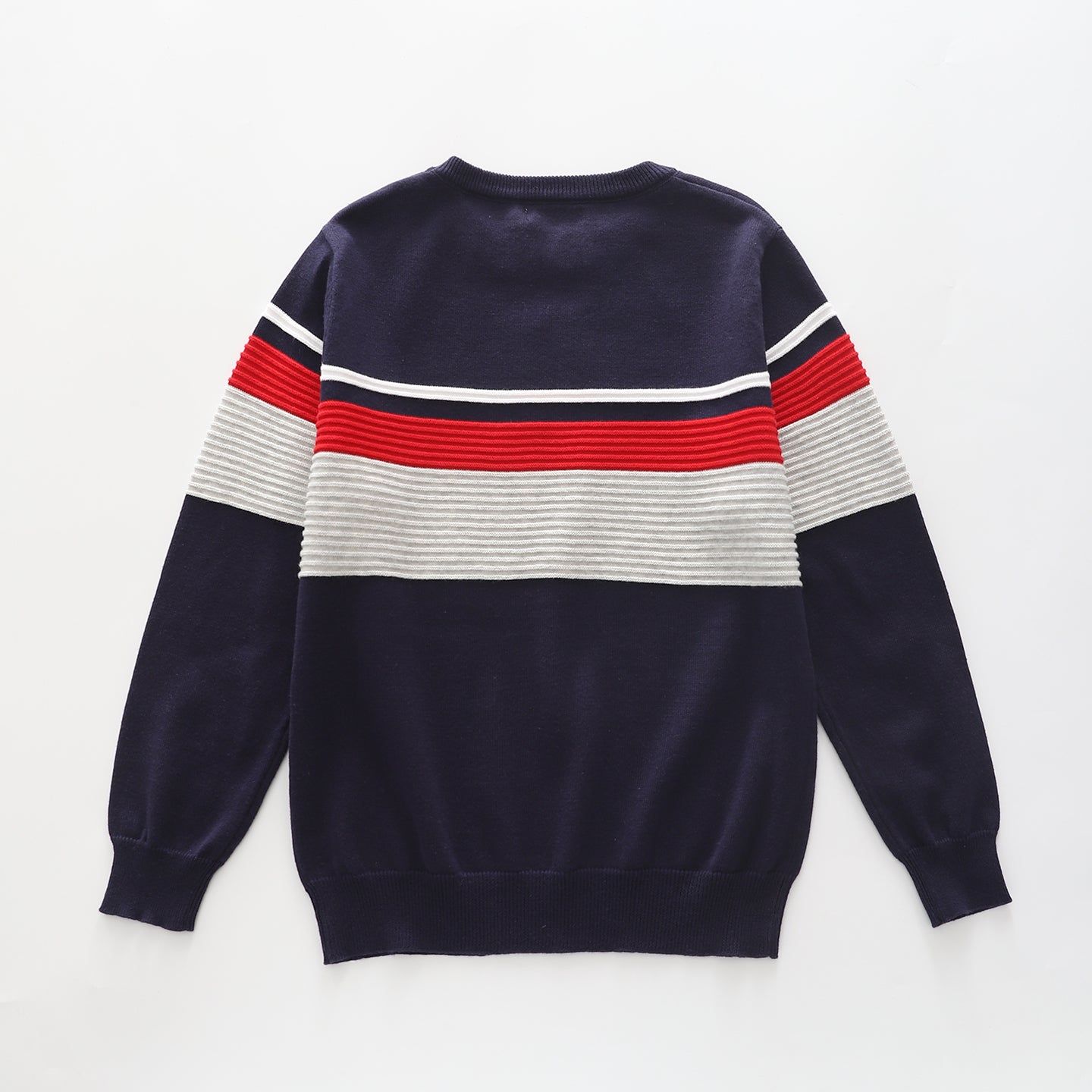 Navy Blue Knit, Older Boys Jumper Ollies Place