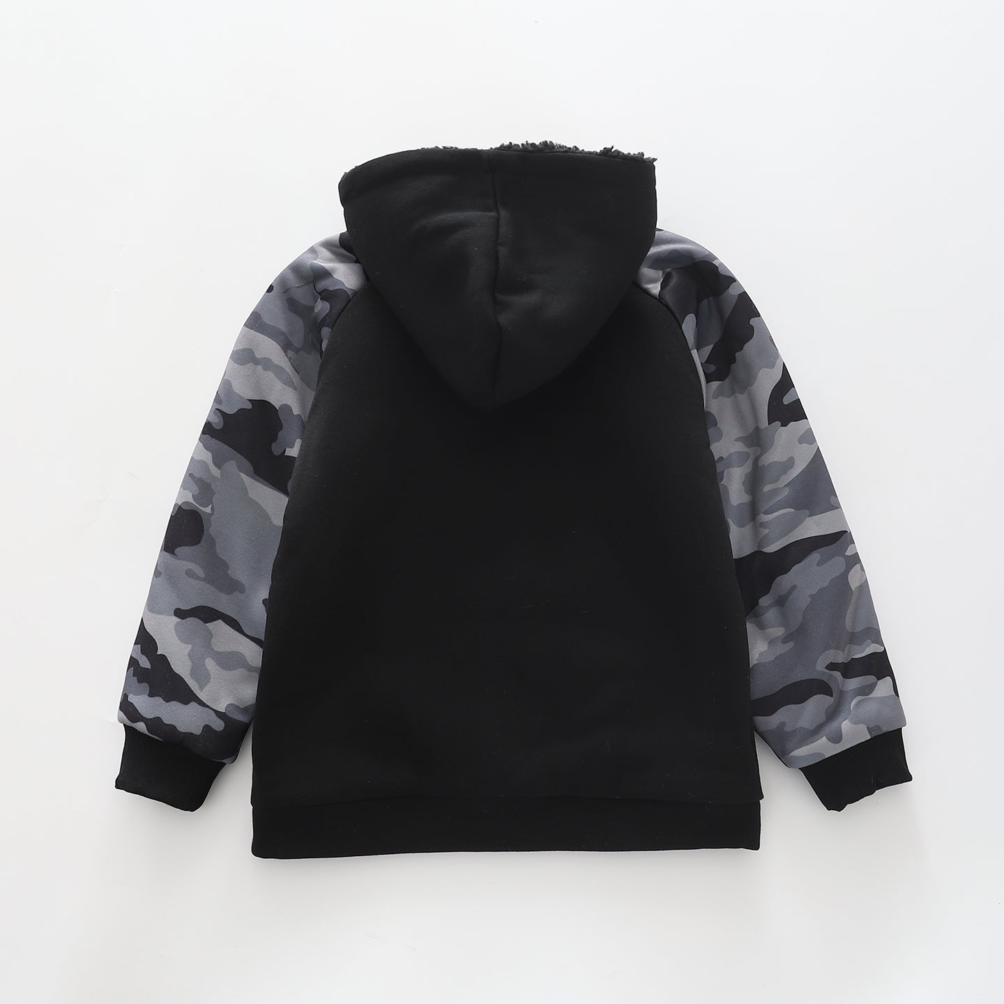 Black Camo, Boys Zip Hoodie Ollies Place