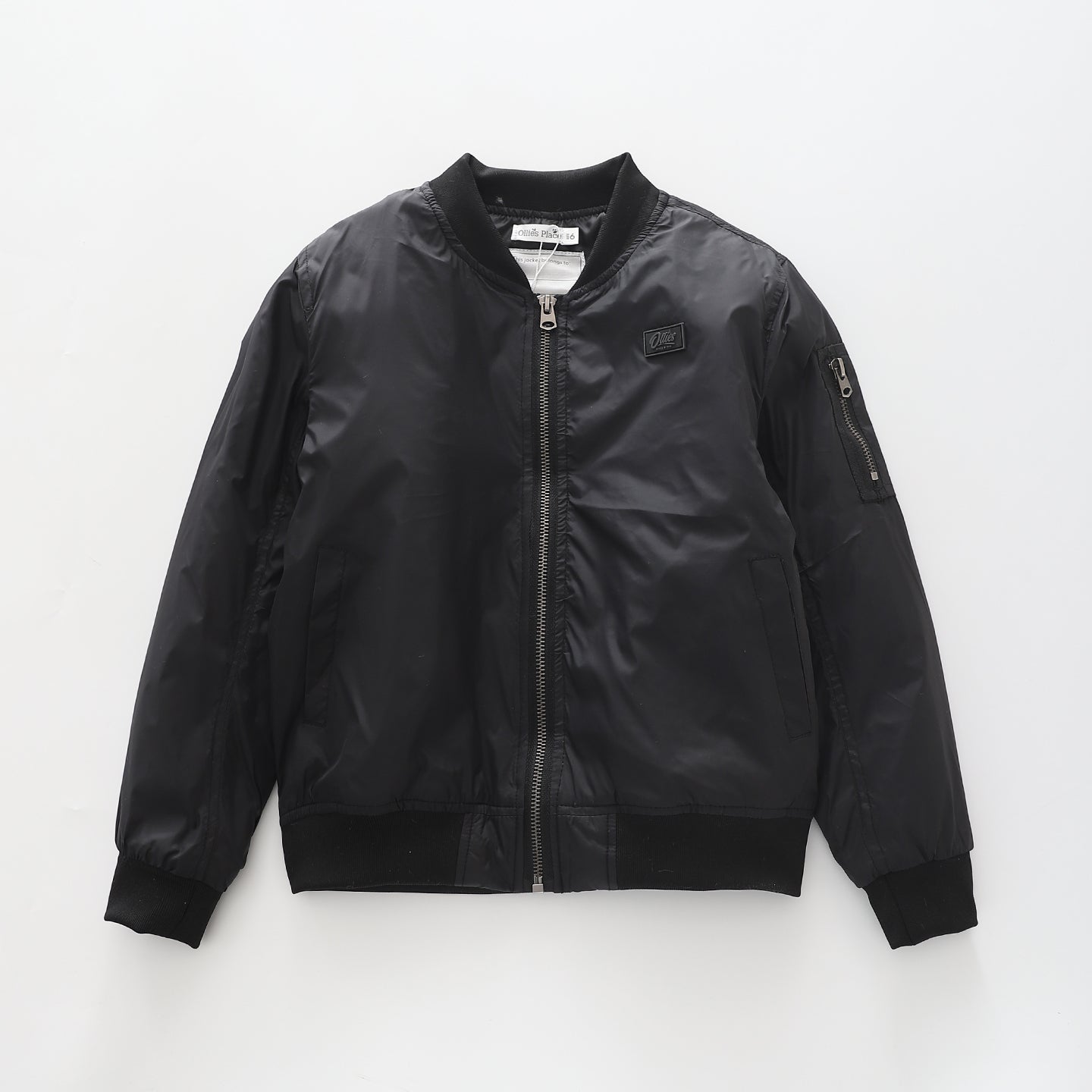 Black, Boys Bomber Jacket Ollies Place