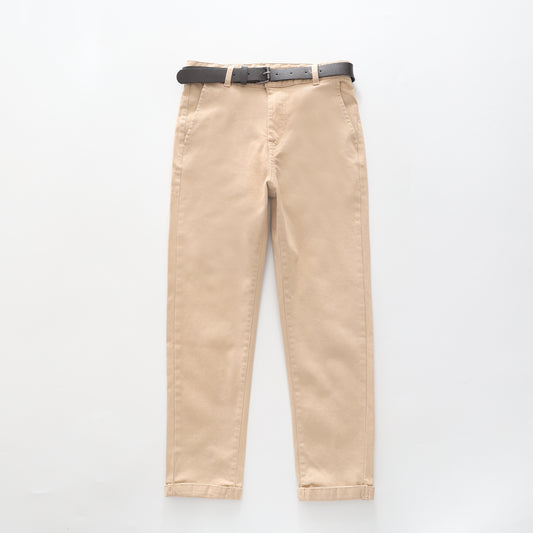 Beige, Older Boys Chinos Ollies Place