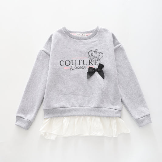 Couture Queen, Older Girls Sweat Top Ollies Place