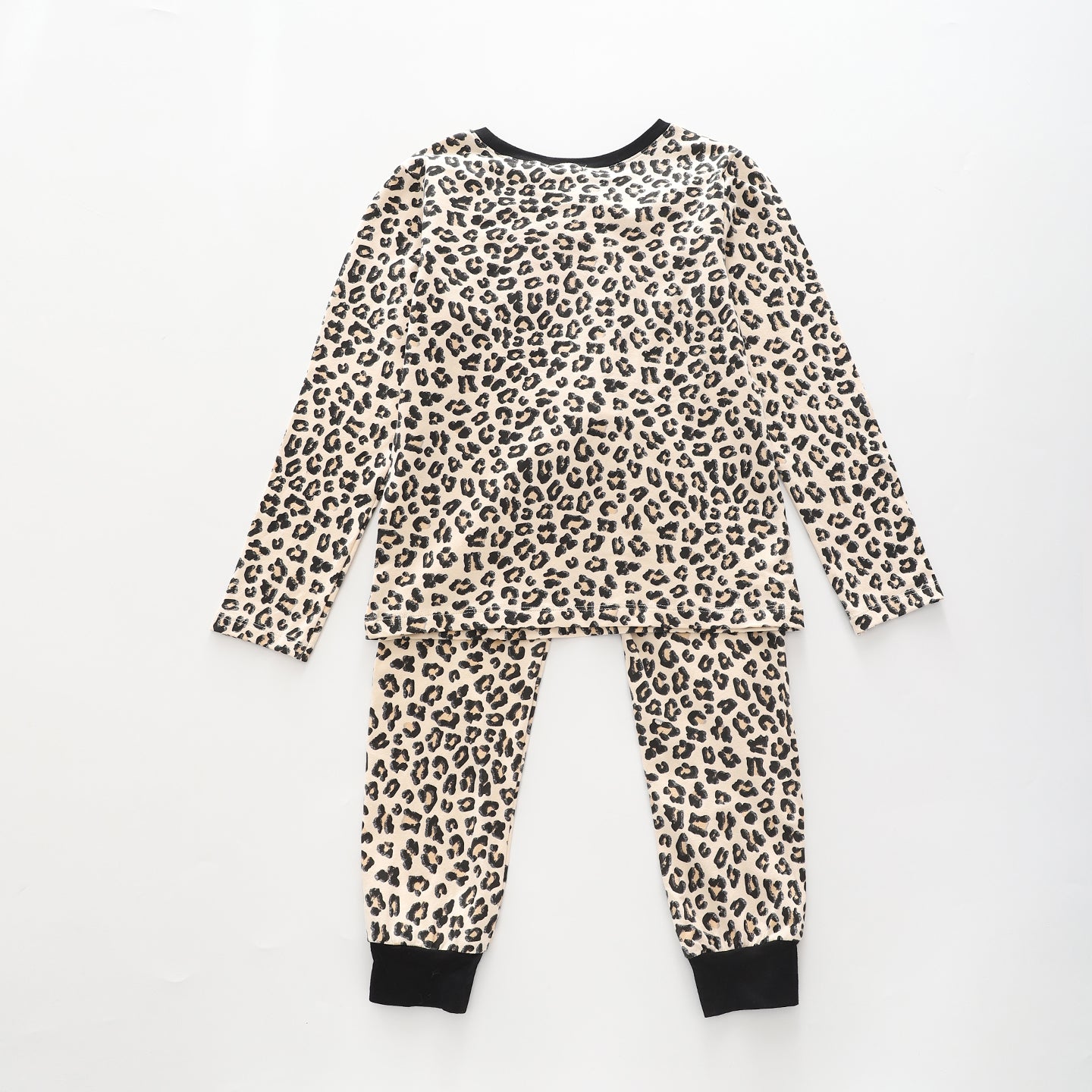 Leopard Print, Older Girls Pyjama Set Ollies Place