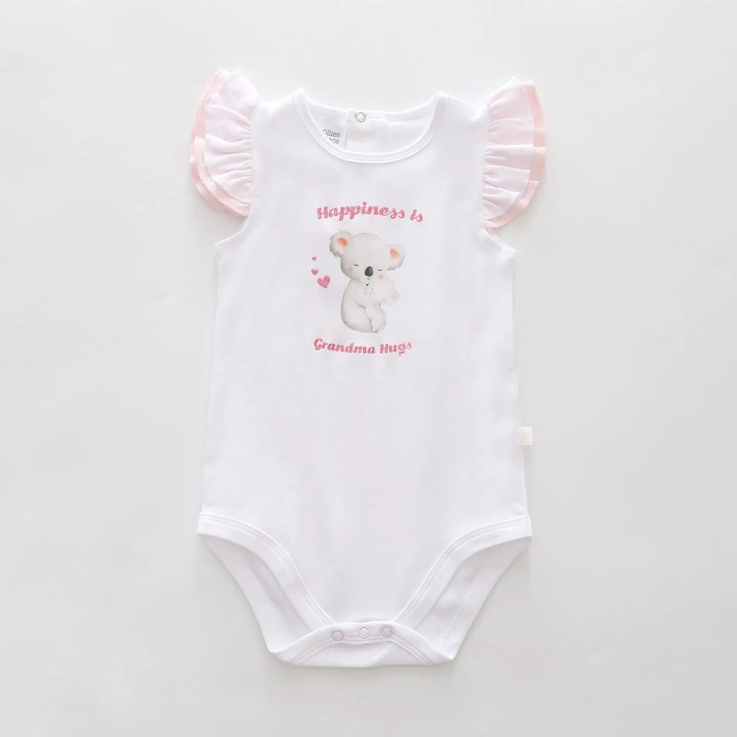 Happiness Is Grandma Hugs Bodysuit Ollies Place