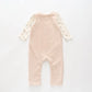 Happy Puppy Velour Overalls Set Ollies Place