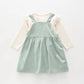 Hedgehog Pinafore Dress Set Ollies Place