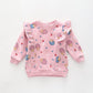 Hedgehog, Infant Girls Sweat Top Ollies Place