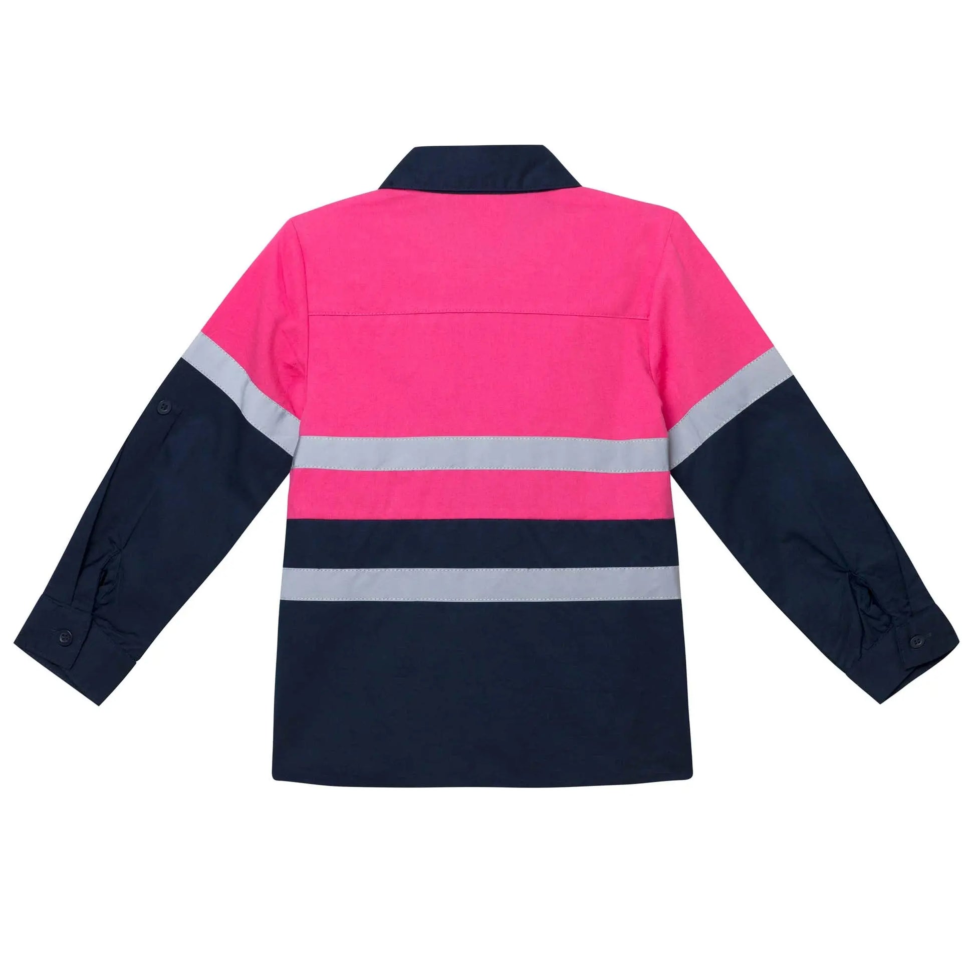 Hi Vis Tradie Work Shirt - Pink Ollies Place