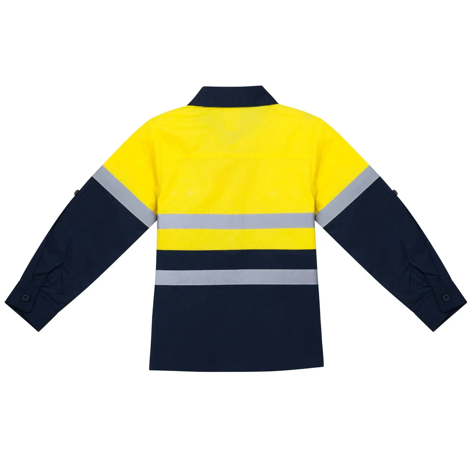 Hi-Vis Tradie Work Shirt - Yellow Ollies Place