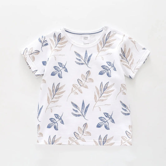 Holiday Leaves Tee Ollies Place