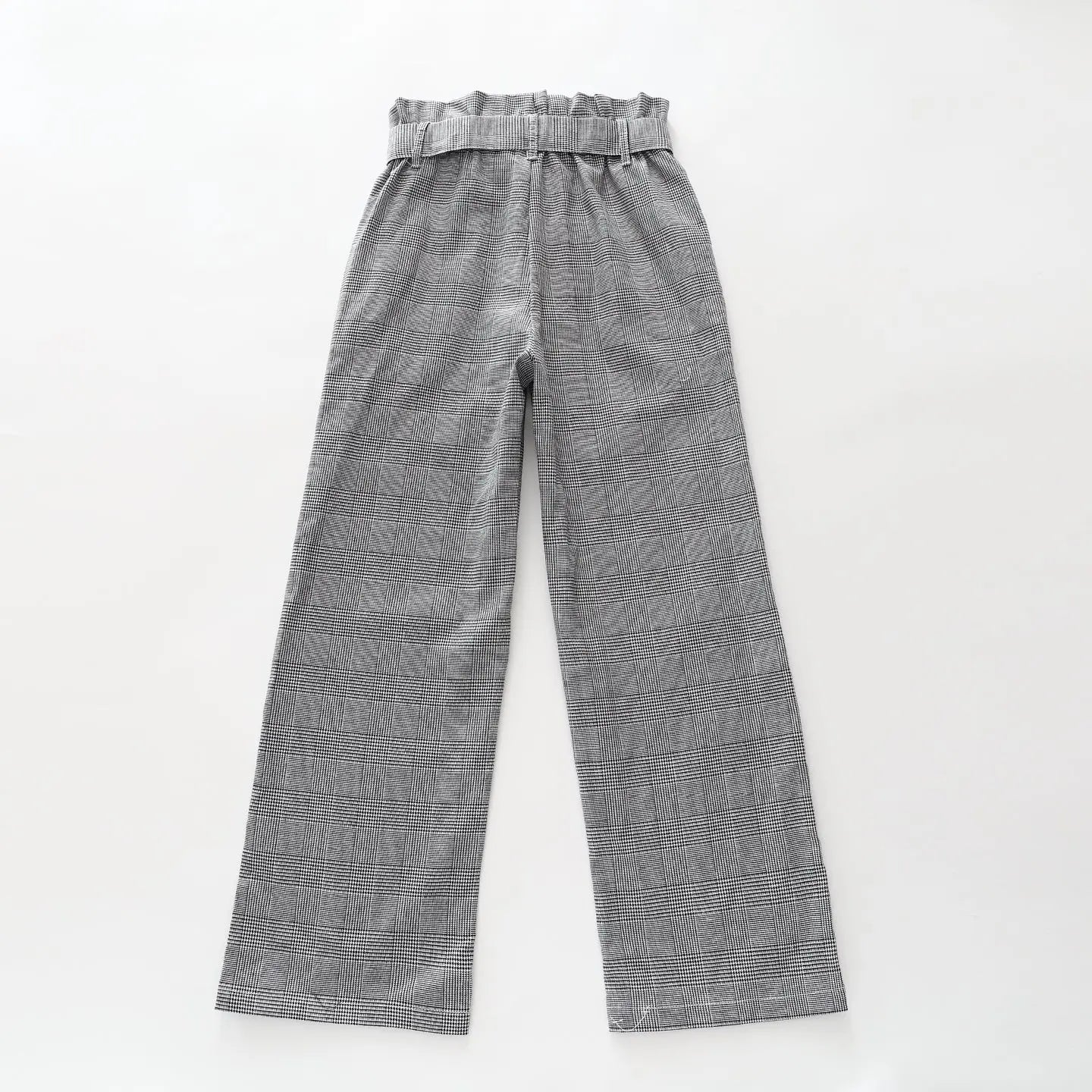 Houndstooth Paperbag Pants Ollies Place