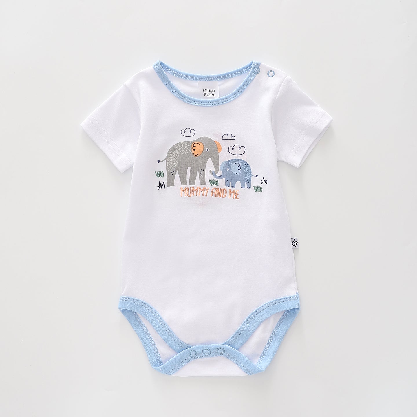 Baby Boys Ellie and Friends Bodysuit Ollies Place