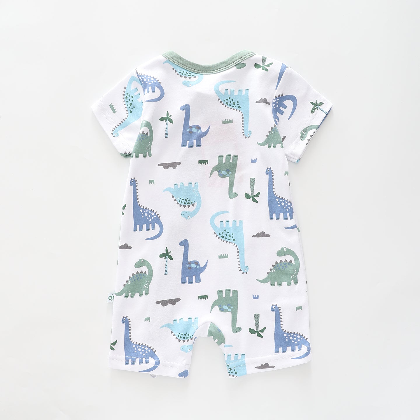 Baby Boys Little Dino Zip Romper Ollies Place