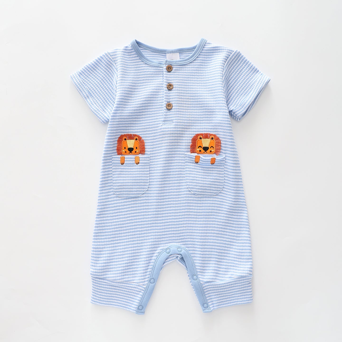 Baby Boys, Little Lion Short Romper Ollies Place