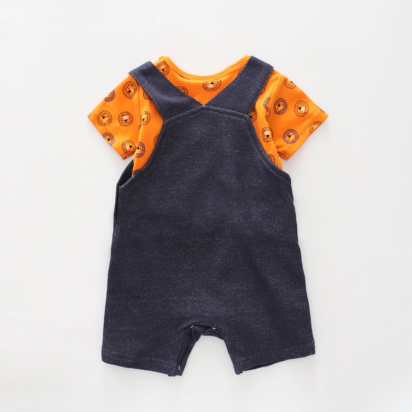 Baby Boys, Little Lion Shortalls Set Ollies Place