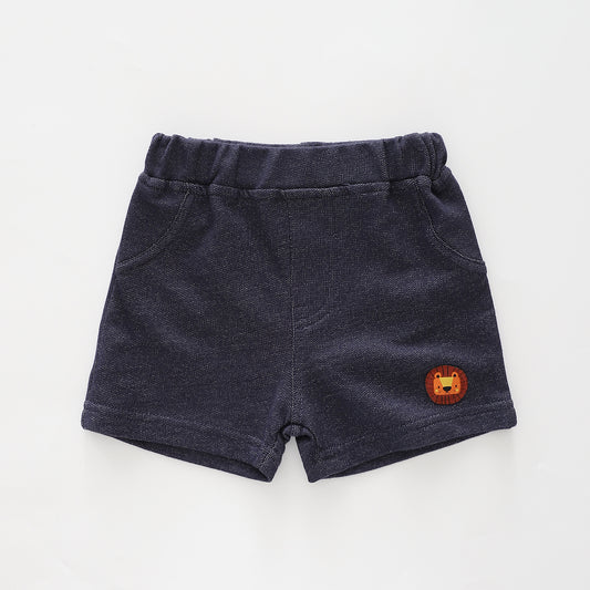 Baby Boys Denim Look Casual Shorts Ollies Place