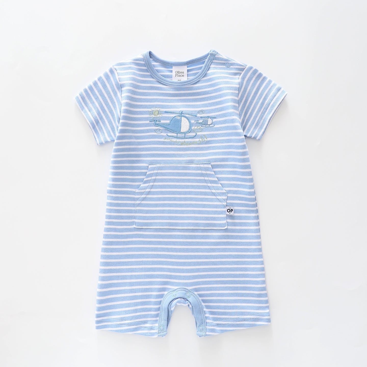 Baby Boys, Whoosh Short Romper Ollies Place