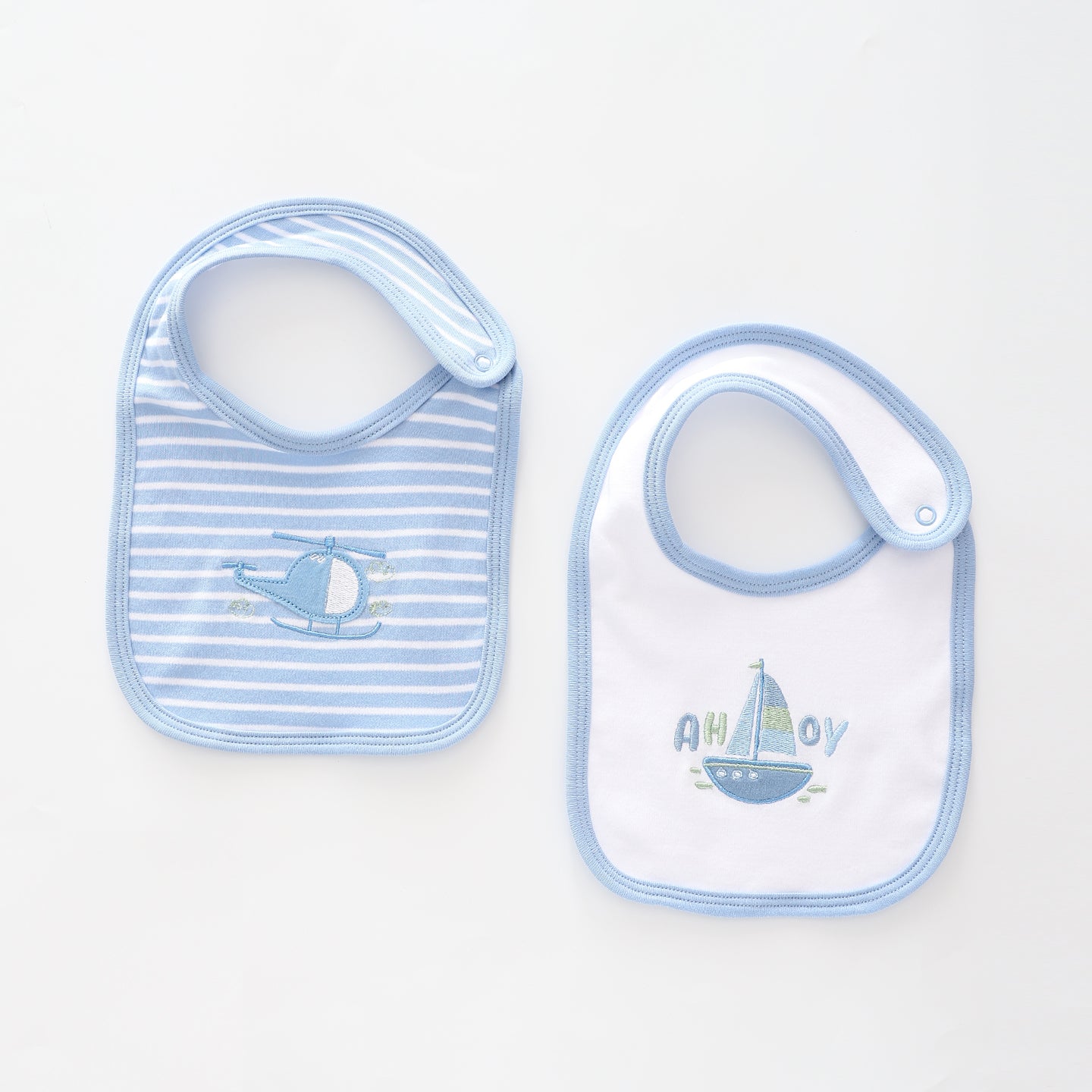 Baby Boys Aye Aye Captain Bib Set Ollies Place